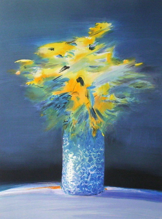 Bouquet Jaune by Pierre Doutreleau Pricing Limited Edition Print image