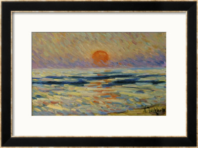 Reflection Of The Sun In The Sea by Nikolaj Aleksandrovic Tarhov Pricing Limited Edition Print image