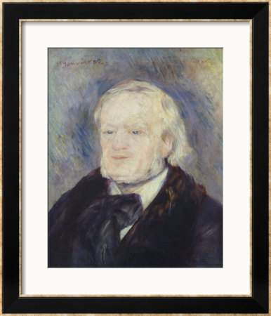 Portrait Of Richard Wagner (1813-83) 1882 by Pierre-Auguste Renoir Pricing Limited Edition Print image