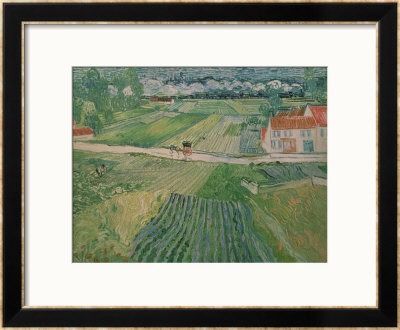 Landscape At Auvers After The Rain, C.1890 by Vincent Van Gogh Pricing Limited Edition Print image