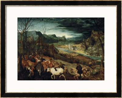 The Return Of The Herd, 1565 by Pieter Bruegel The Elder Pricing Limited Edition Print image