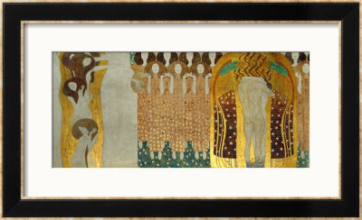 The Final Chorus Of Beethoven's 9Th Symphony by Gustav Klimt Pricing Limited Edition Print image