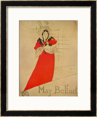May Belfort, 1895 by Henri De Toulouse-Lautrec Pricing Limited Edition Print image