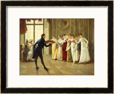 Flirtation by Henry Gillard Glindoni Pricing Limited Edition Print image