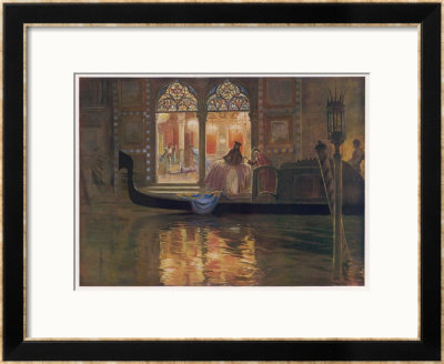 The Tales Of Hoffmann, The Closing Scene Of The Venetian Episode by Fortunio Matania Pricing Limited Edition Print image