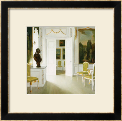 An Interior Of A Salon – Fredensborg, 1921 by Christian Tilemann-Petersen Pricing Limited Edition Print image