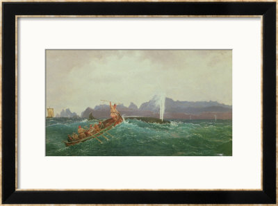 A Whaling Scene by Cornelius Krieghoff Pricing Limited Edition Print image