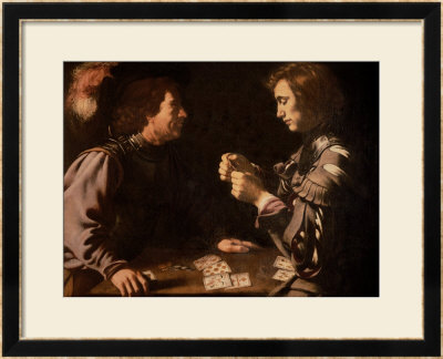 The Gamblers by Caravaggio Pricing Limited Edition Print image