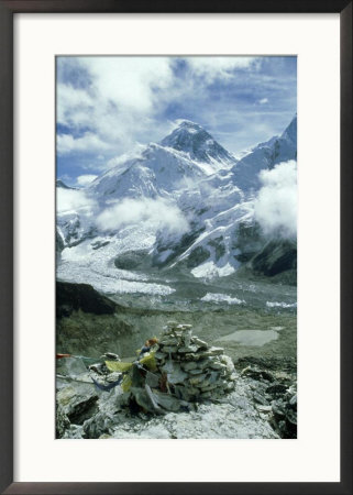 Mount Everest And Khumbu Icefall And Glacier, Nepal by Paul Franklin Pricing Limited Edition Print image