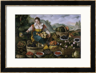 The Fruit Dealer by Vincenzo Campi Pricing Limited Edition Print image
