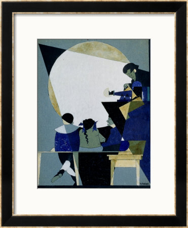 A Magic Lamp, 1920 by Nikolai Nikolaevich Popov Pricing Limited Edition Print image