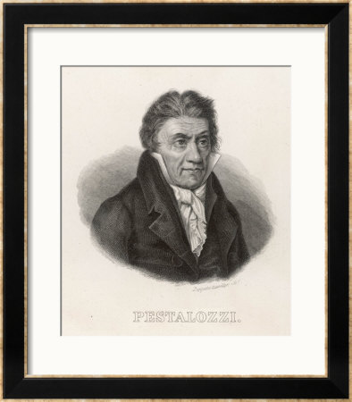 Johann Heinrich Pestalozzi Swiss Educational Reformer Author Of Leonard And Gertrude by Dequevauviller Pricing Limited Edition Print image