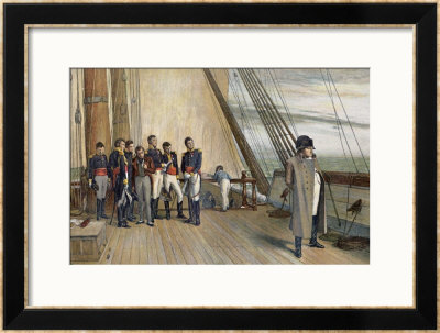 Napoleon After His Second Abdication by W.Q. Orchardson Pricing Limited Edition Print image