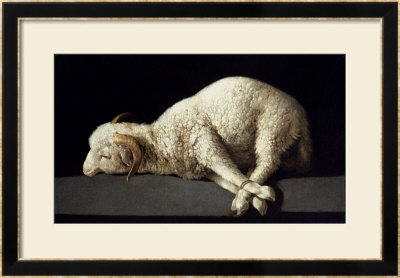 Agnus Dei, Circa 1635-40 by Francisco De Zurbarán Pricing Limited Edition Print image