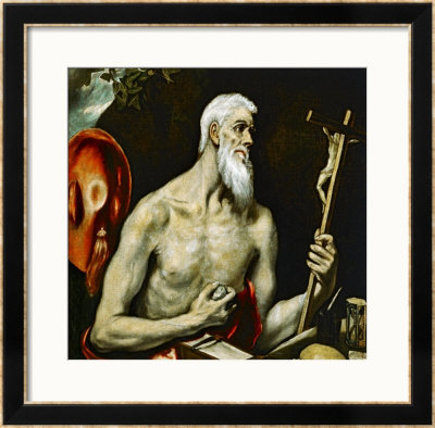 Saint Jerome Penitent by El Greco Pricing Limited Edition Print image