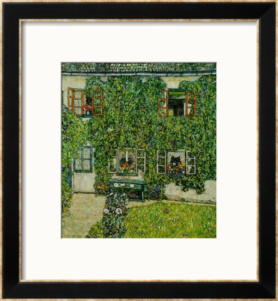 Forsthaus In Weissenbach Am Attersee by Gustav Klimt Pricing Limited Edition Print image