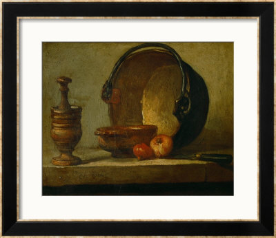 The Copper Cauldron by Jean-Baptiste Simeon Chardin Pricing Limited Edition Print image