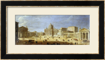 Piazza S. Pietro, Rome by Vanvitelli (Gaspar Van Wittel) Pricing Limited Edition Print image