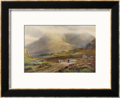 Irish Scenery: Pass Of Delphi Killary Bay by Alex Williams Pricing Limited Edition Print image