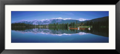 Lake Beauvert, Jasper National Park by Walter Bibikow Pricing Limited Edition Print image
