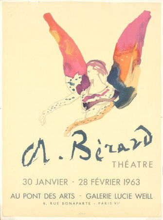 Theatre, 1963 by Christian Berard Pricing Limited Edition Print image