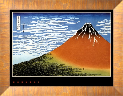 Red Fuji, Fine Wind Clear Morning by Katsushika Hokusai Pricing Limited Edition Print image
