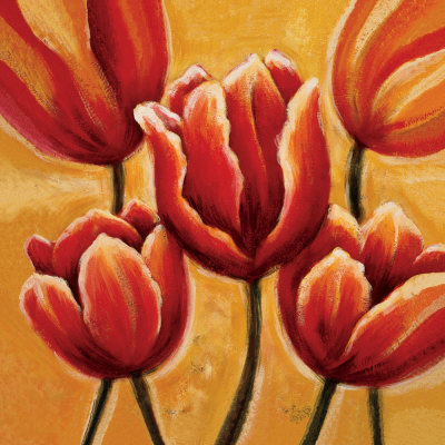 Tulips Close-Up by Beverly Palmer Pricing Limited Edition Print image