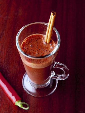 Hot Chocolate In Glass With Chili Pepper by Jörn Rynio Pricing Limited Edition Print image