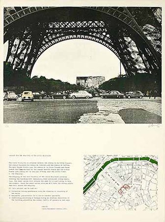 Project Ecole Militaire, Paris by Christo Pricing Limited Edition Print image