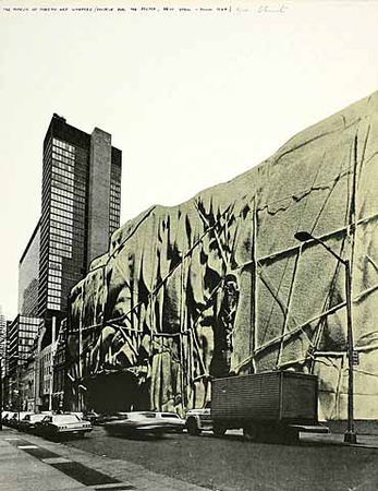 Museum Of Modern Art, Ny, C.1971 by Christo Pricing Limited Edition Print image
