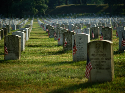 Arlington National Cemetery, Arlington, Va by Glenn Kulbako Pricing Limited Edition Print image