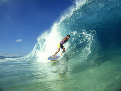 Surfer In Rip Curl by Brian Bielmann Pricing Limited Edition Print image