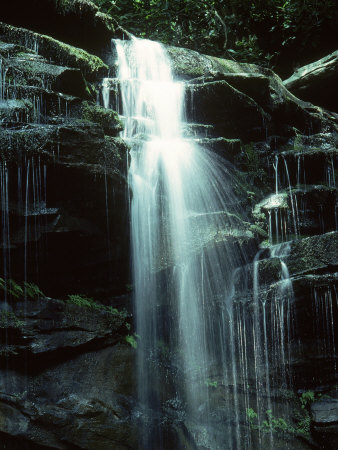 Hills Creek Falls, Wv by Wallace Garrison Pricing Limited Edition Print image