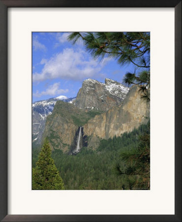 Bridalveil Fall, Yosemite National Park, California, Usa by Roy Rainford Pricing Limited Edition Print image
