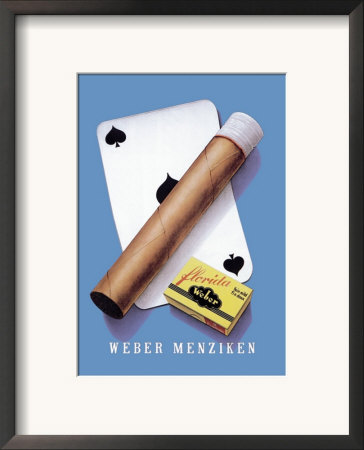 Weber Menziken Cigars by Niklaus Stoecklin Pricing Limited Edition Print image