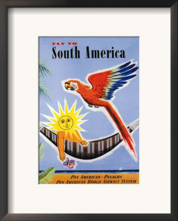 Fly To South America by Jean Dubois Pricing Limited Edition Print image