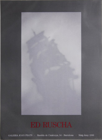 Galeria Joan Prats 1990 by Edward Ruscha Pricing Limited Edition Print image