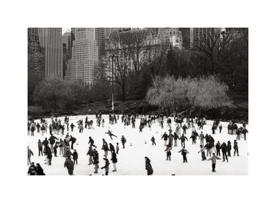 Wollman Rink, Central Park, New York City by Bill Perlmutter Pricing Limited Edition Print image