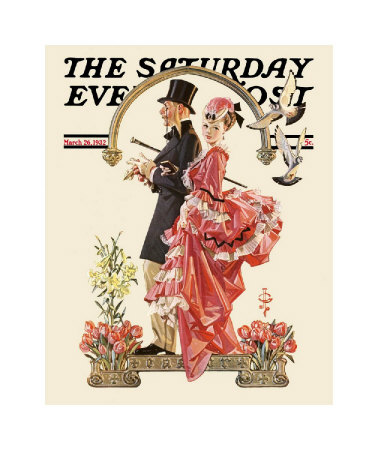 Easter Promenade, C.1932 by Joseph Christian Leyendecker Pricing Limited Edition Print image