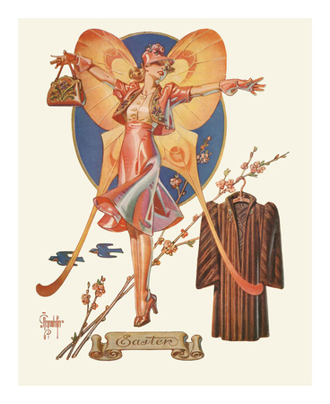 Easter Fashion, C.1940 by Joseph Christian Leyendecker Pricing Limited Edition Print image