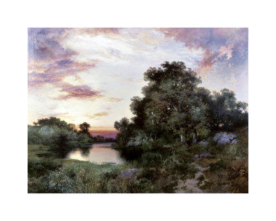 Sunset by Thomas Moran Pricing Limited Edition Print image
