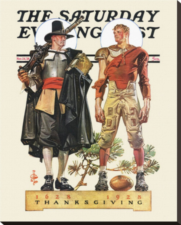 Thanksgiving, C.1928: 300 Years by Joseph Christian Leyendecker Pricing Limited Edition Print image