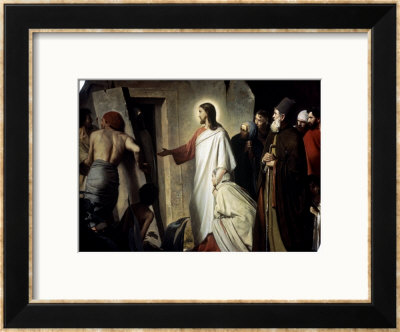 Lazarus by Carl Bloch Pricing Limited Edition Print image