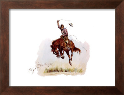 Running Bucker by Frederic Sackrider Remington Pricing Limited Edition Print image