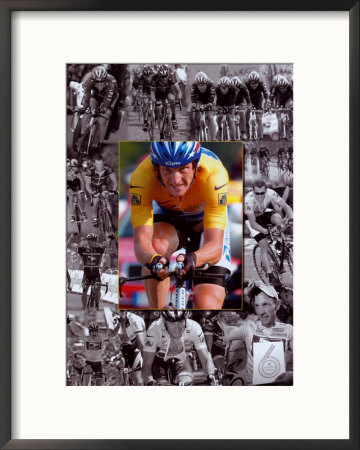 Lance Armstrong, 2004 Tour De France: Six-Time Tour De France Winner by Graham Watson Pricing Limited Edition Print image