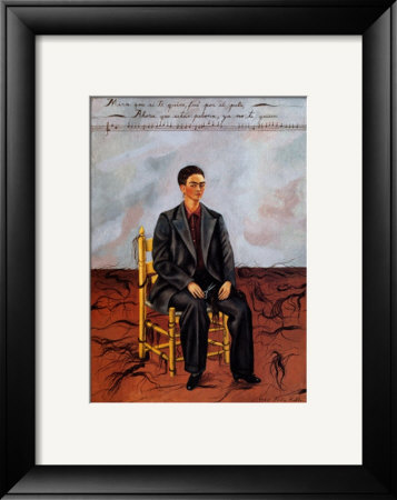 Self-Portrait With Cropped Hair, 1940 by Frida Kahlo Pricing Limited Edition Print image