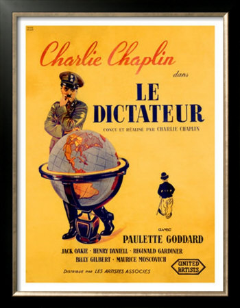 Chaplin Le Dictateur by Pierre Bouvry Pricing Limited Edition Print image