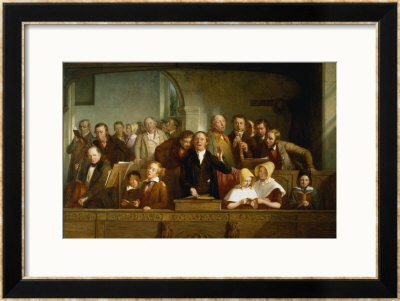 Village Choir by Thomas Webster Pricing Limited Edition Print image