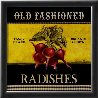 Old Fashioned Radishes by Kimberly Poloson Pricing Limited Edition Print image