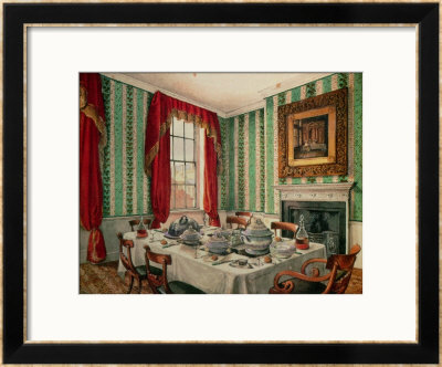 Our Dining Room At York, 1838 by Mary Ellen Best Pricing Limited Edition Print image
